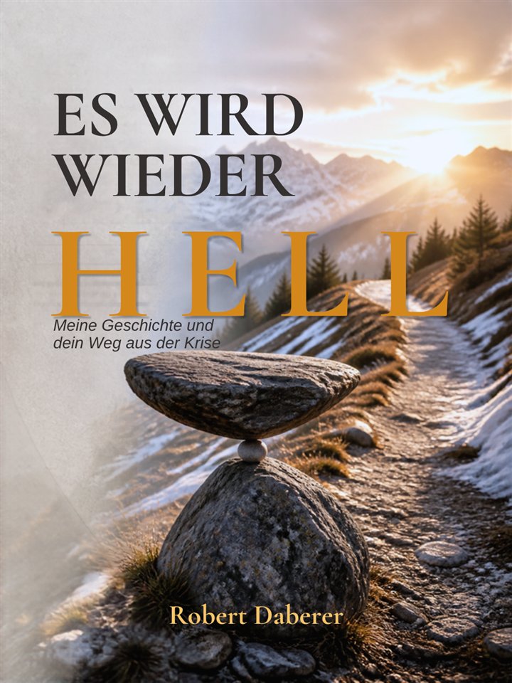 Buchcover „Es wird wieder hell“ von Robert Daberer